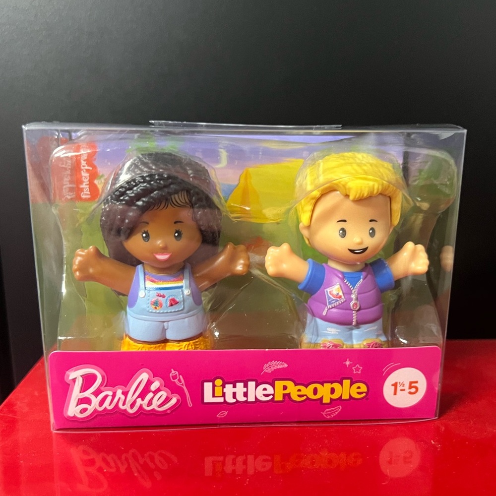Little people Barbie Camp Friends